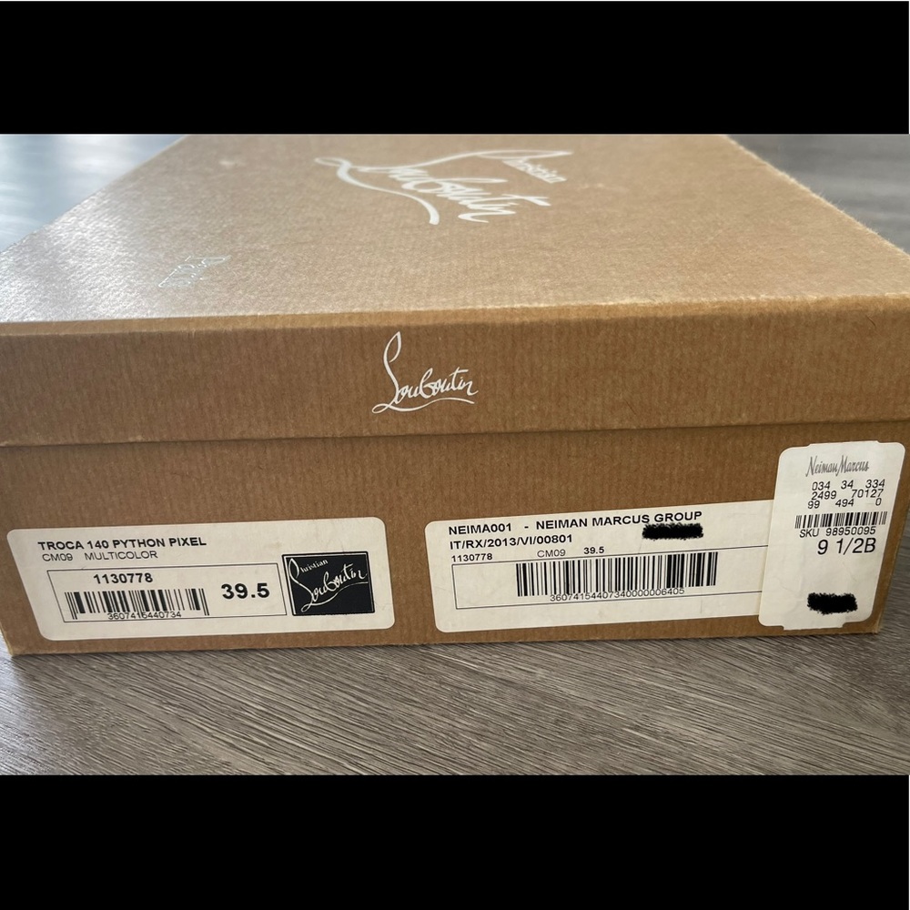 Christian Louboutin Troca Python Pixel - image 6